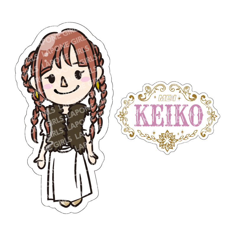 ステッカーセット　KEIKO